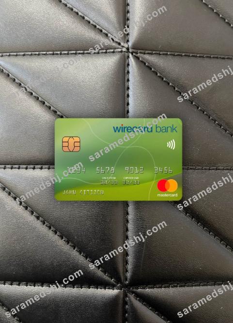 Germany Aschheim wirecard bank mastercard photolook front